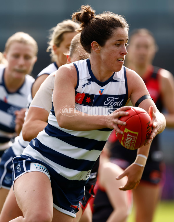 AFLW 2024 Practice Match - Essendon v Geelong - A-53066418