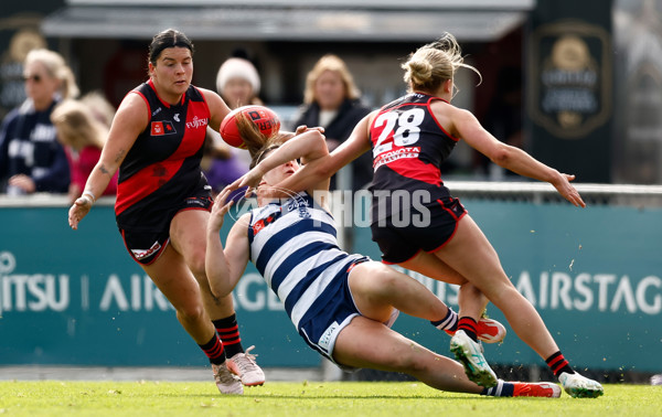 AFLW 2024 Practice Match - Essendon v Geelong - A-53066421