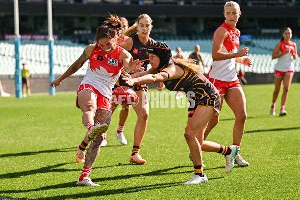 AFLW 2024 Practice Match - Sydney v Hawthorn - A-53066505