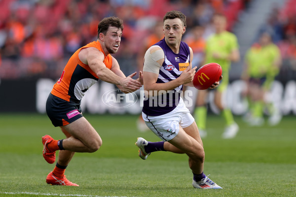 AFL 2024 Round 23 - GWS v Fremantle - A-53066507