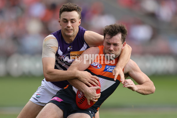 AFL 2024 Round 23 - GWS v Fremantle - A-53067443