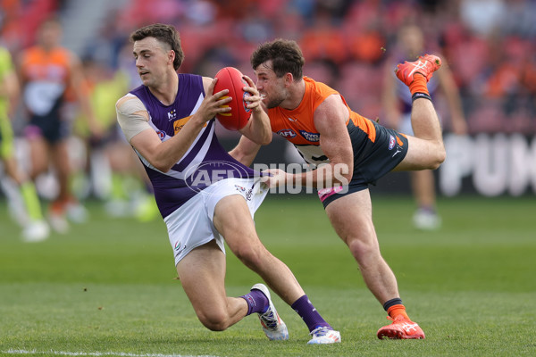 AFL 2024 Round 23 - GWS v Fremantle - A-53067476