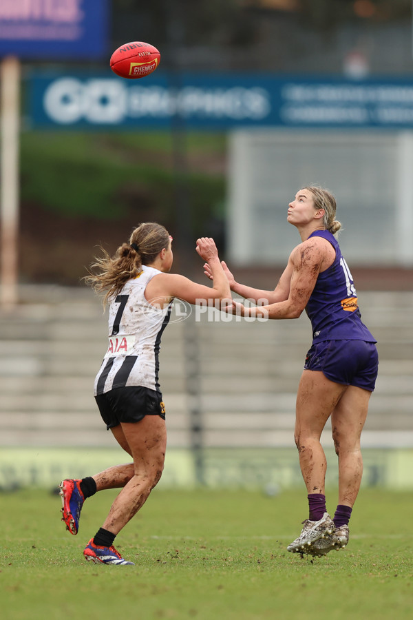 AFLW 2024 Practice Match - Fremantle v Collingwood - A-53067504