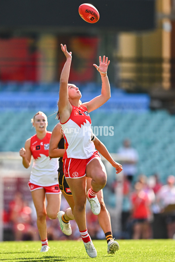 AFLW 2024 Practice Match - Sydney v Hawthorn - A-53069140