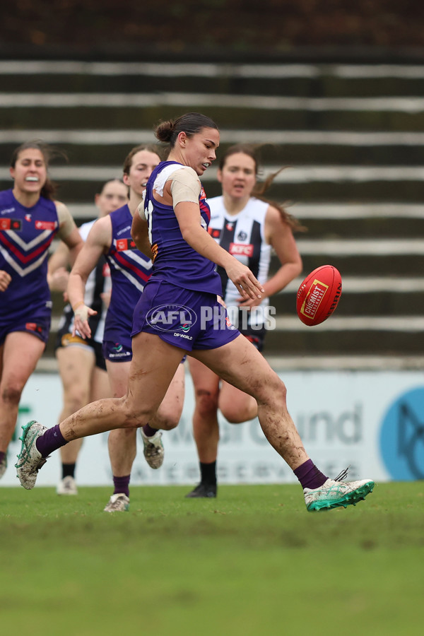 AFLW 2024 Practice Match - Fremantle v Collingwood - A-53069156