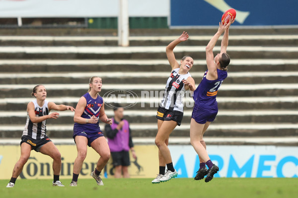 AFLW 2024 Practice Match - Fremantle v Collingwood - A-53069215