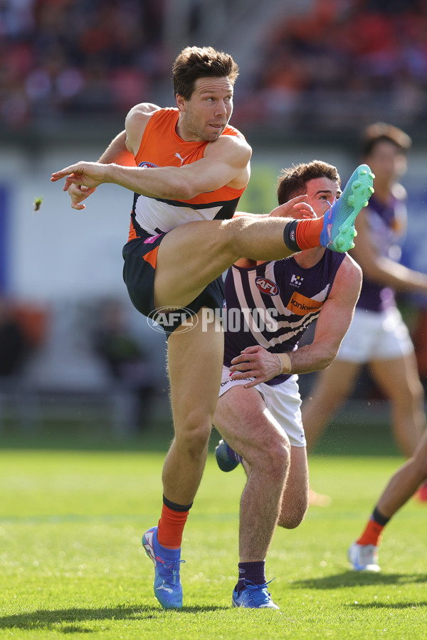 AFL 2024 Round 23 - GWS v Fremantle - A-53069222