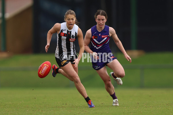 AFLW 2024 Practice Match - Fremantle v Collingwood - A-53070055