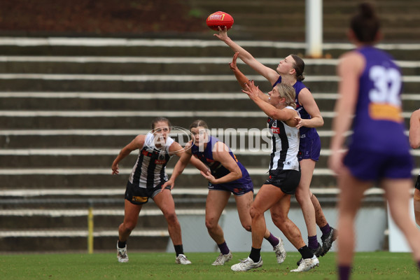 AFLW 2024 Practice Match - Fremantle v Collingwood - A-53070061