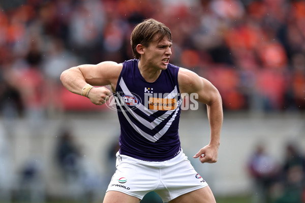 AFL 2024 Round 23 - GWS v Fremantle - A-53072493