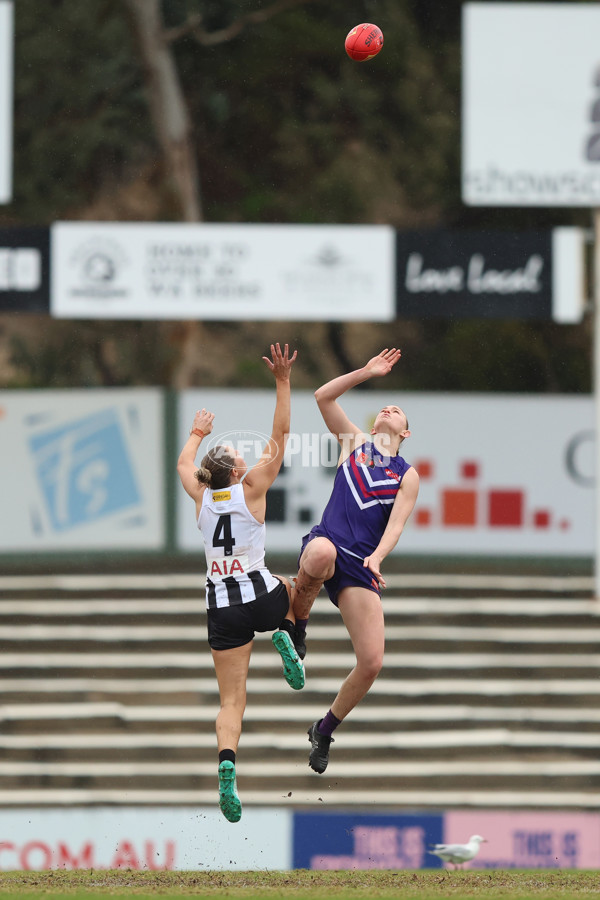 AFLW 2024 Practice Match - Fremantle v Collingwood - A-53072512