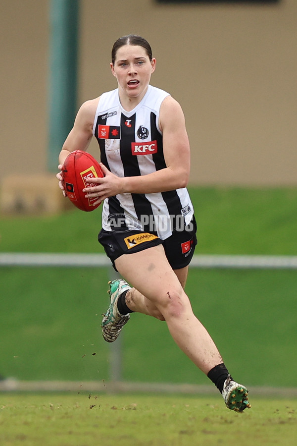 AFLW 2024 Practice Match - Fremantle v Collingwood - A-53072568