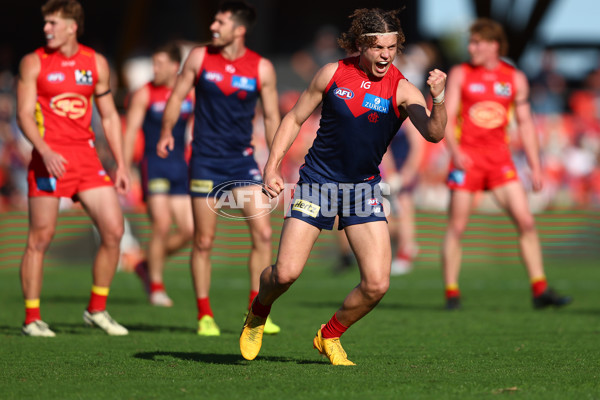 AFL 2024 Round 23 - Gold Coast v Melbourne - A-53075030