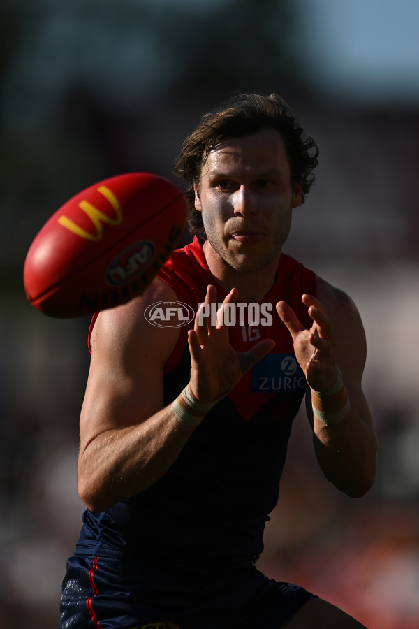 AFL 2024 Round 23 - Gold Coast v Melbourne - A-53075713