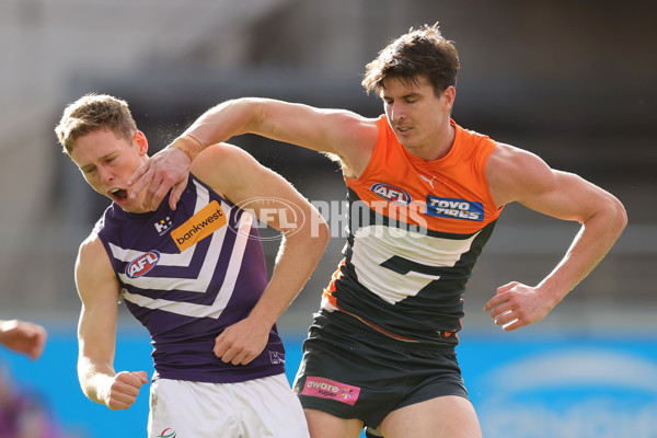 AFL 2024 Round 23 - GWS v Fremantle - A-53075714