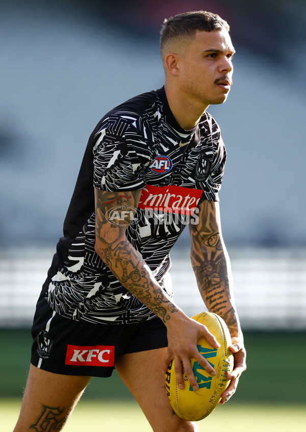 AFL 2024 Round 23 - Collingwood v Brisbane - A-53075756
