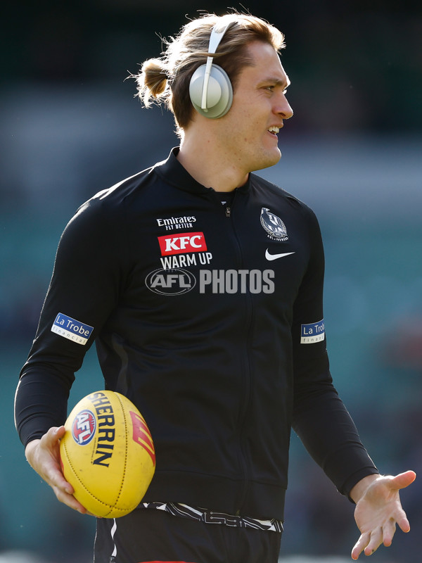 AFL 2024 Round 23 - Collingwood v Brisbane - A-53075759