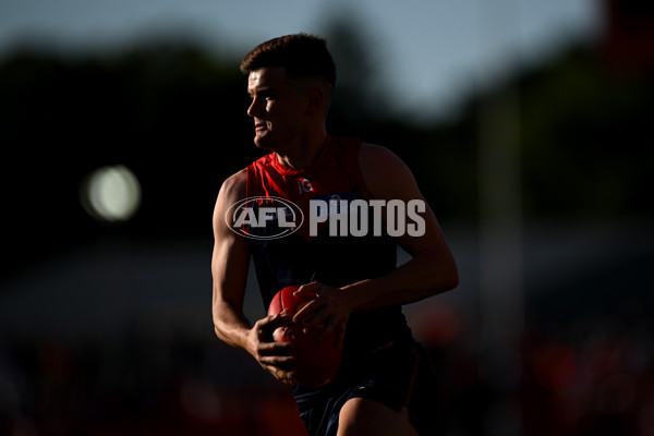 AFL 2024 Round 23 - Gold Coast v Melbourne - A-53078227