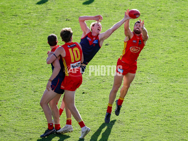 AFL 2024 Round 23 - Gold Coast v Melbourne - A-53078251