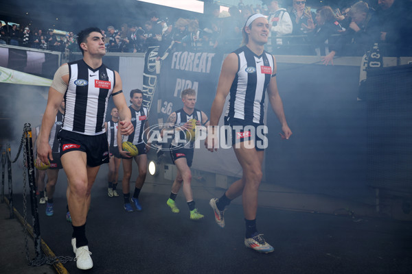 AFL 2024 Round 23 - Collingwood v Brisbane - A-53078269