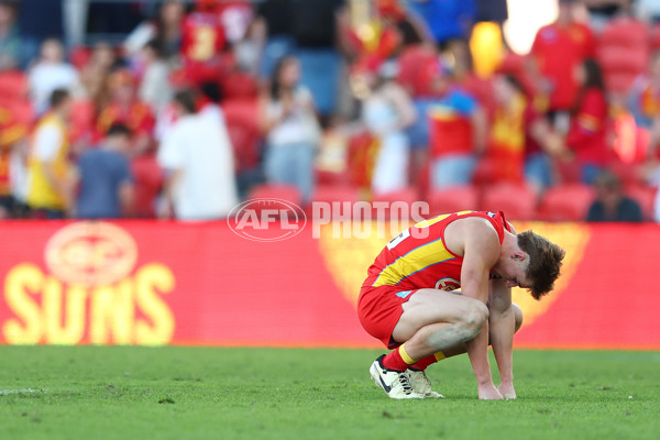 AFL 2024 Round 23 - Gold Coast v Melbourne - A-53078270