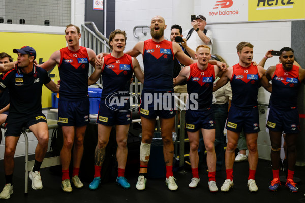 AFL 2024 Round 23 - Gold Coast v Melbourne - A-53078283