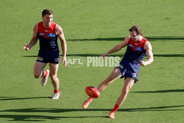 AFL 2024 Round 23 - Gold Coast v Melbourne - A-53078635