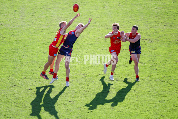 AFL 2024 Round 23 - Gold Coast v Melbourne - A-53078654