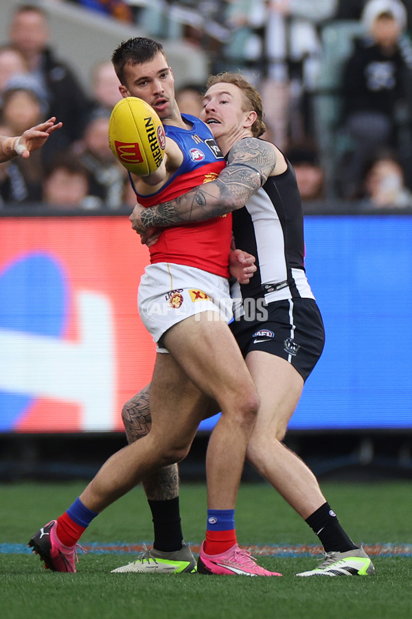 AFL 2024 Round 23 - Collingwood v Brisbane - A-53078696