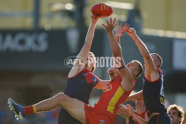 AFL 2024 Round 23 - Gold Coast v Melbourne - A-53078716