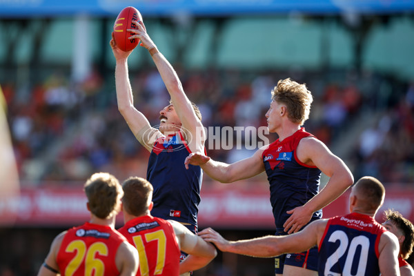 AFL 2024 Round 23 - Gold Coast v Melbourne - A-53078717