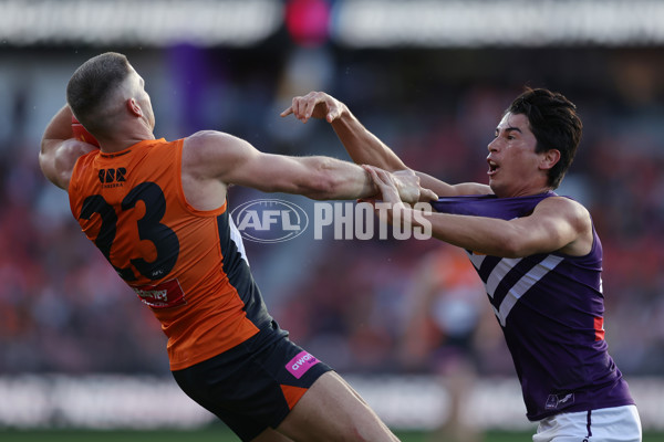 AFL 2024 Round 23 - GWS v Fremantle - A-53078718