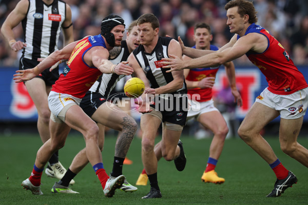 AFL 2024 Round 23 - Collingwood v Brisbane - A-53080773