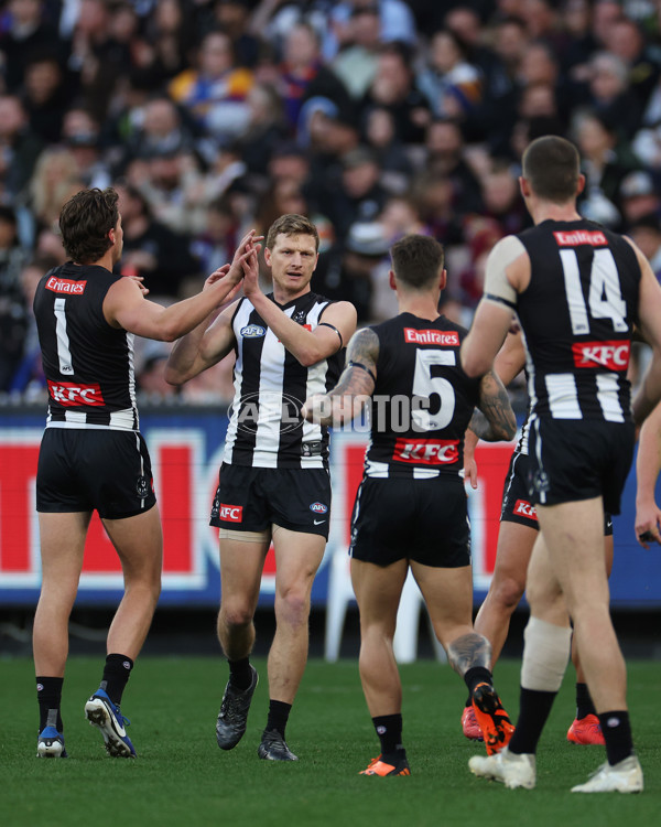 AFL 2024 Round 23 - Collingwood v Brisbane - A-53080819