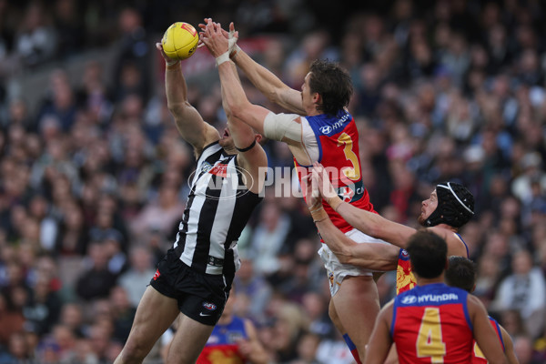 AFL 2024 Round 23 - Collingwood v Brisbane - A-53081174