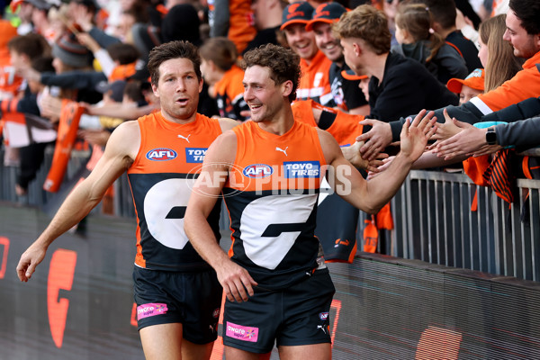 AFL 2024 Round 23 - GWS v Fremantle - A-53081175