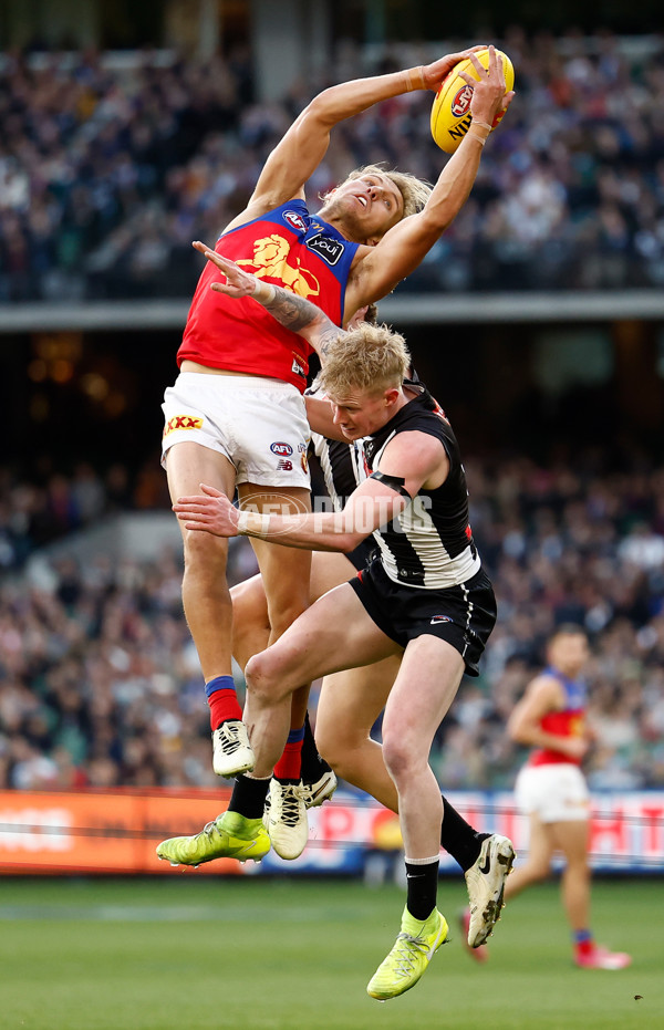 AFL 2024 Round 23 - Collingwood v Brisbane - A-53081189