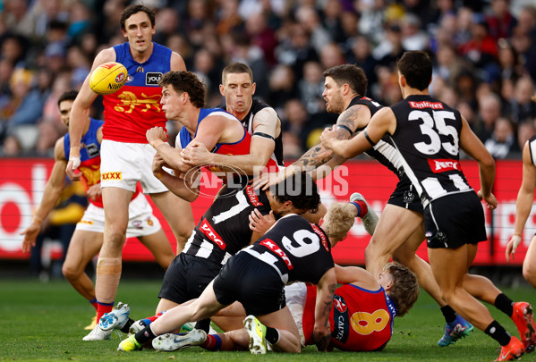 AFL 2024 Round 23 - Collingwood v Brisbane - A-53081203