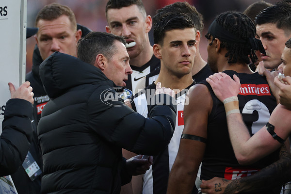 AFL 2024 Round 23 - Collingwood v Brisbane - A-53081246