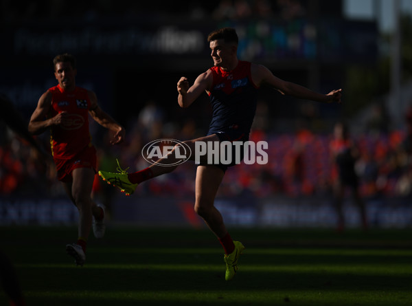 AFL 2024 Round 23 - Gold Coast v Melbourne - A-53081256