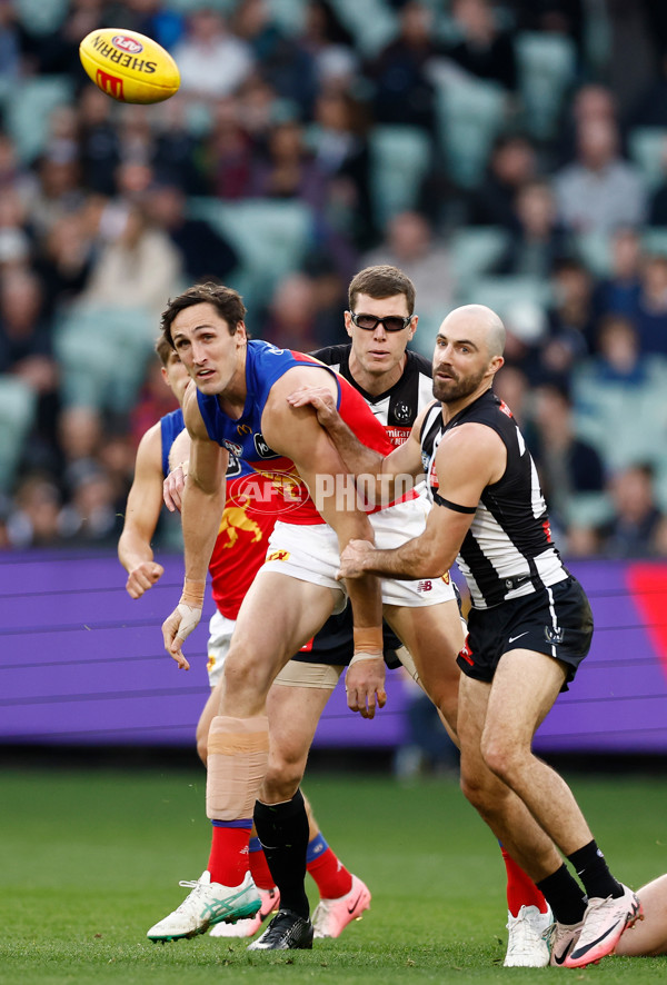 AFL 2024 Round 23 - Collingwood v Brisbane - A-53083393