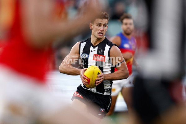 AFL 2024 Round 23 - Collingwood v Brisbane - A-53083400
