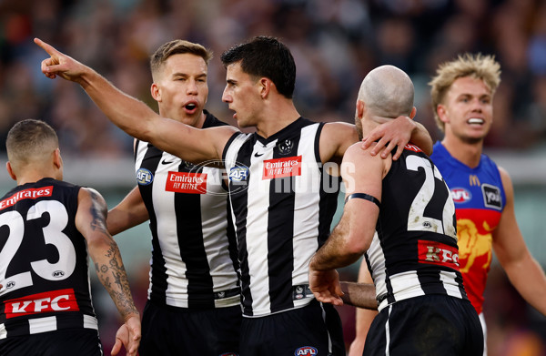 AFL 2024 Round 23 - Collingwood v Brisbane - A-53083408
