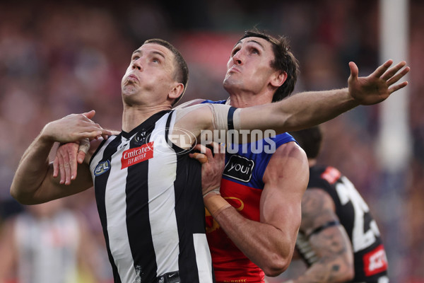 AFL 2024 Round 23 - Collingwood v Brisbane - A-53083454
