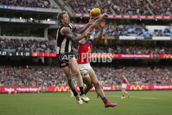 AFL 2024 Round 23 - Collingwood v Brisbane - A-53083458