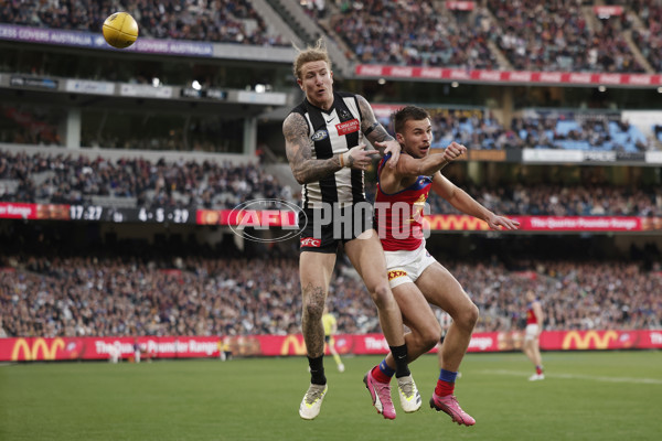 AFL 2024 Round 23 - Collingwood v Brisbane - A-53083460