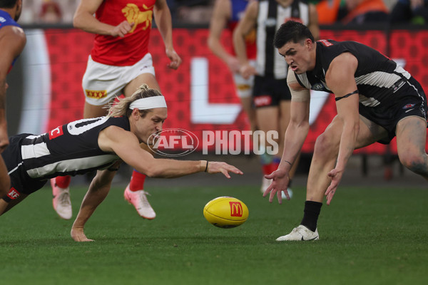 AFL 2024 Round 23 - Collingwood v Brisbane - A-53083463