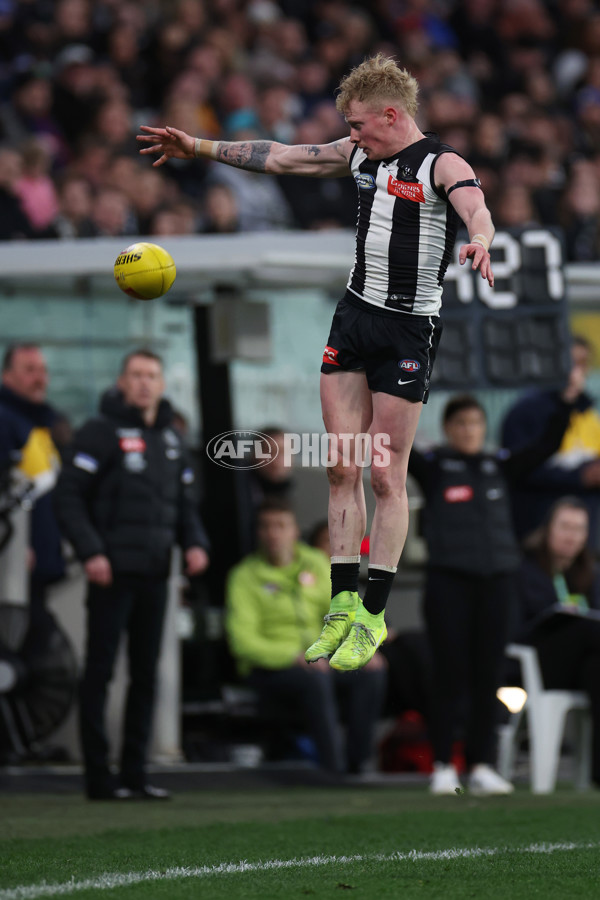 AFL 2024 Round 23 - Collingwood v Brisbane - A-53083477