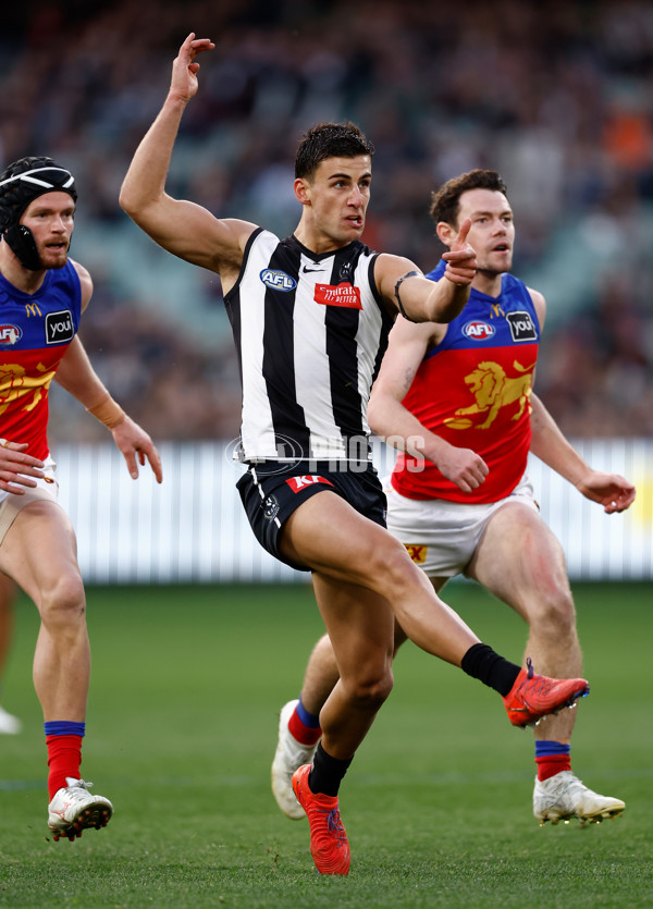 AFL 2024 Round 23 - Collingwood v Brisbane - A-53083897