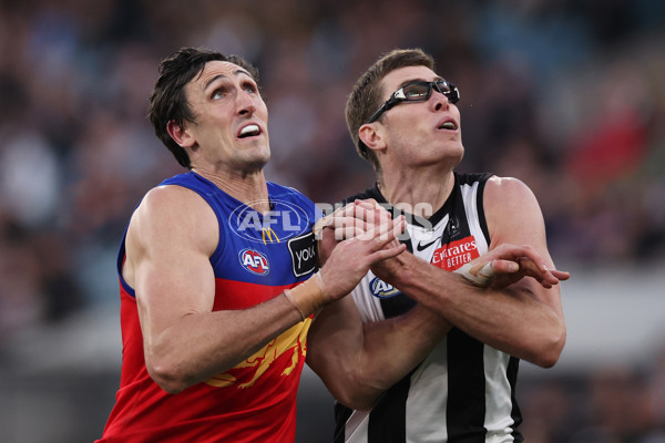 AFL 2024 Round 23 - Collingwood v Brisbane - A-53083962